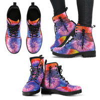 Thumbnail for TieDye Dragonfly 1 Handcrafted Boots - JaZazzy 