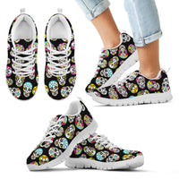 Thumbnail for Coco inspired Sugar Skull Kids Sneaker - JaZazzy 