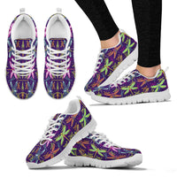 Thumbnail for Dragonfly Pattern 4 Sneakers. - JaZazzy 