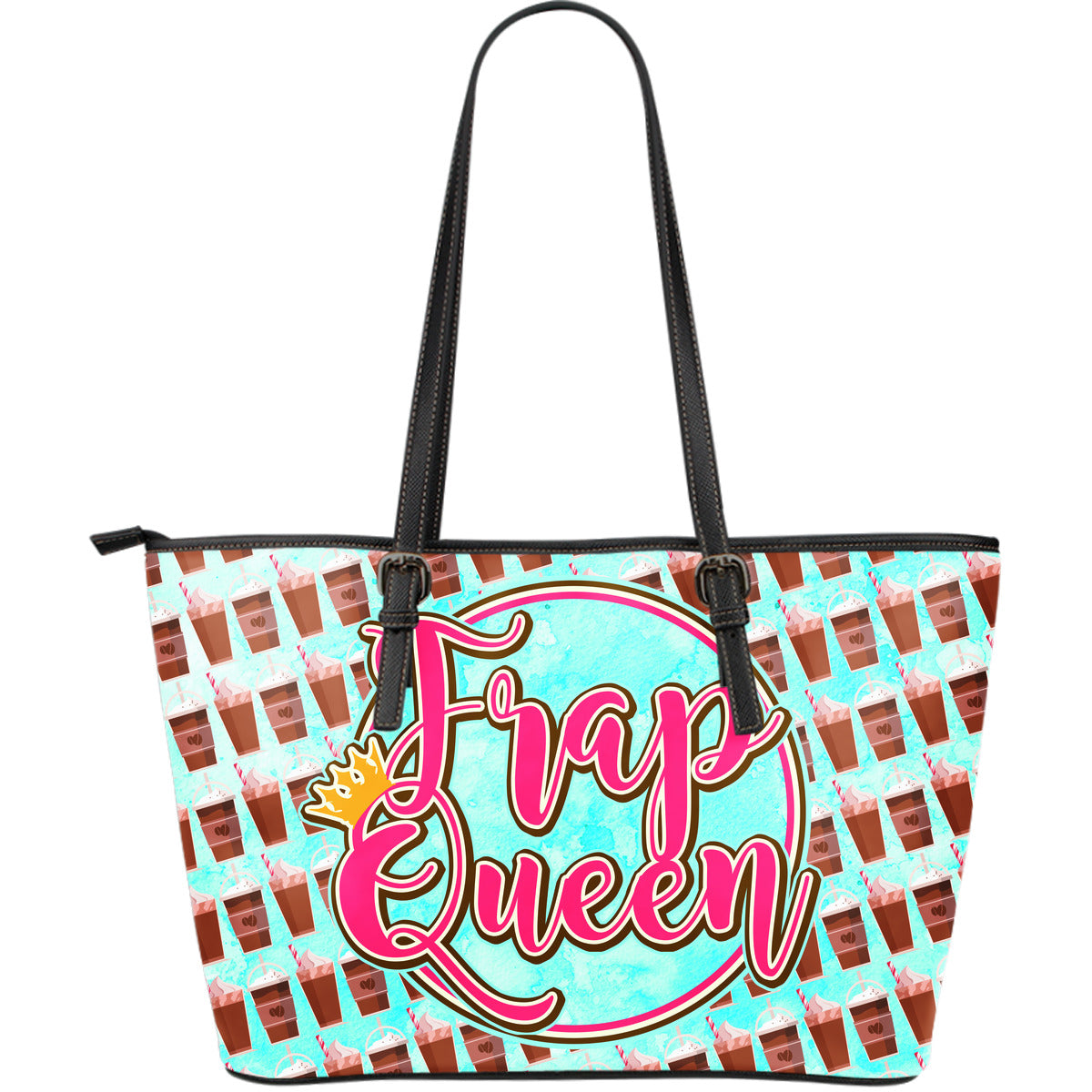 Frap Queen Large Leather Tote Bag - JaZazzy 