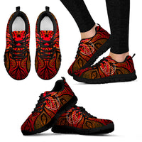 Thumbnail for Womens Spiritual Peace and Henna Sneakers - JaZazzy 