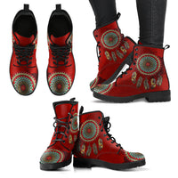 Thumbnail for MANDALA DREAM CATCHER HANDCRAFTED BOOTS - JaZazzy 