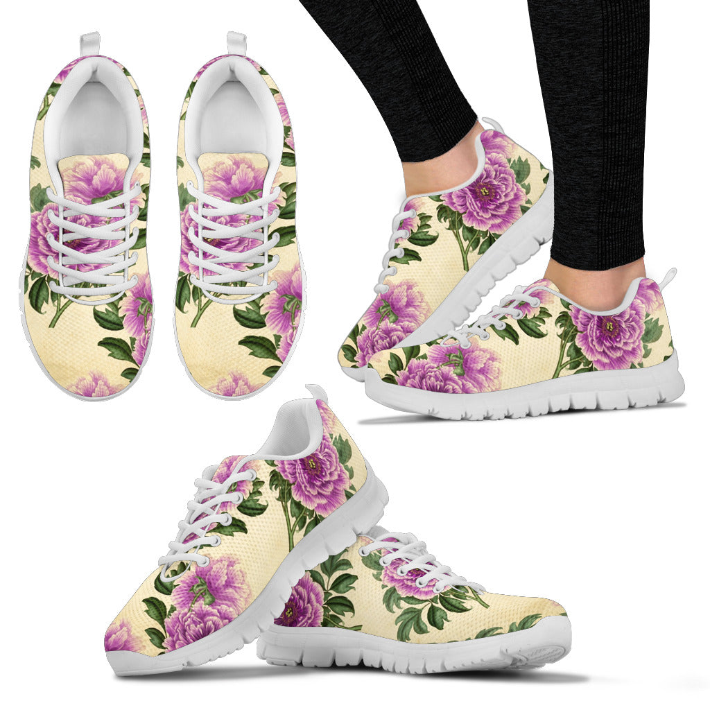 Floral Vintage Women's Sneaker - JaZazzy 