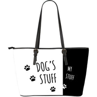 Thumbnail for Dog's Stuff | My Stuff Leather Tote - JaZazzy 
