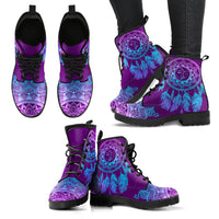 Thumbnail for Sun & Moon Dream Catcher Handcrafted Boots - JaZazzy 