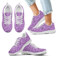Thumbnail for PURPLE/WHITE Open Road Girl Kid's Sneakers - JaZazzy 