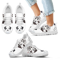Thumbnail for Dog Sneakers White Kid's Sneakers - JaZazzy 