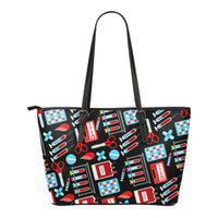 Thumbnail for Phlebotomist Small Leather Tote Bag - JaZazzy 
