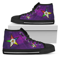 Thumbnail for OES  Classic Womens High Top_Purple SQ - JaZazzy 