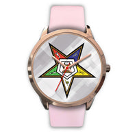 Thumbnail for Order Of The Eastern Star Inspired Rose Gold Watch - JaZazzy 