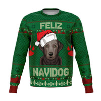 Thumbnail for Feliz Navidog-Labrador-Ugly Christmas Shirt