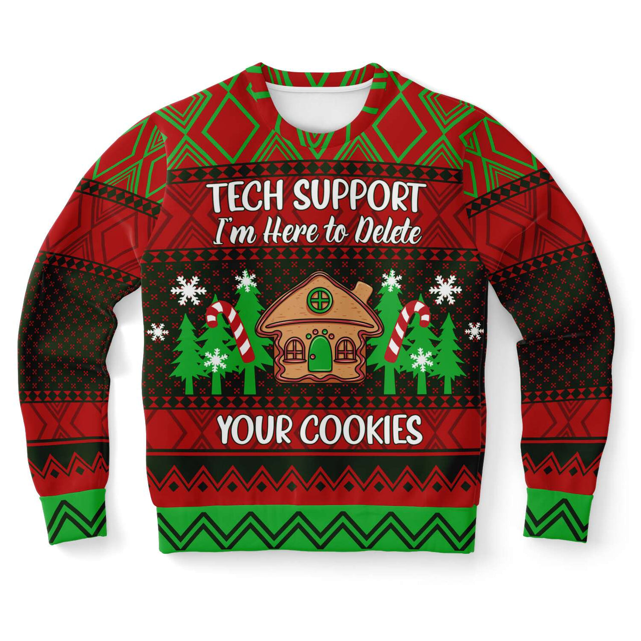 Tech Support - Ugly Christmas Shirt