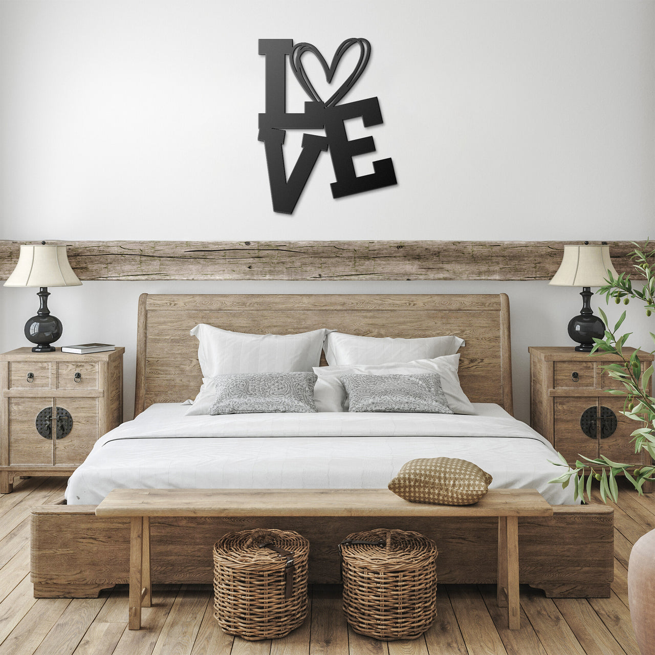 About Love Graphic-1_Steel Wall Art