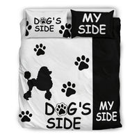 Thumbnail for POODLE DOG'S SIDE MY SIDE BEDDING SET - JaZazzy 