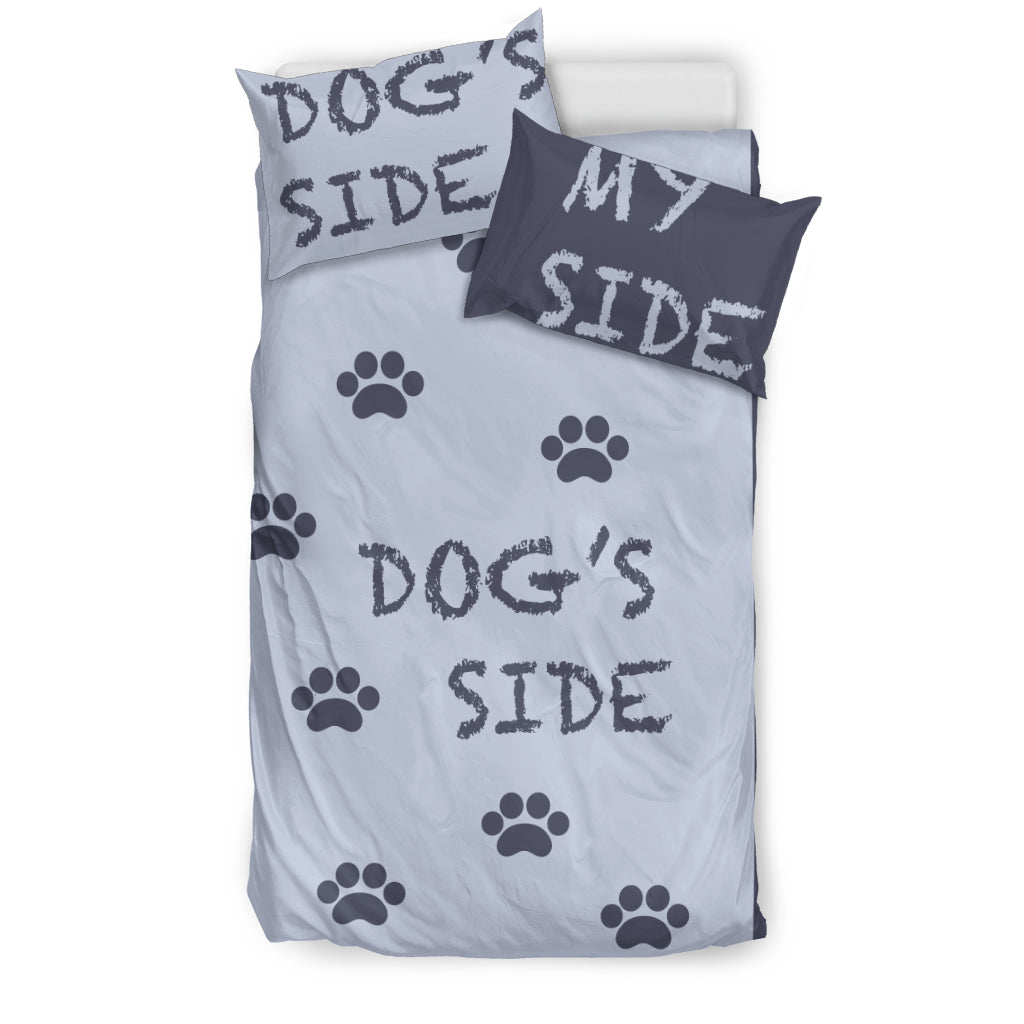 Dog's Side - My Side Bedding Set - JaZazzy 