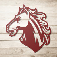 Thumbnail for Bronco-Mustang-Stallion  Head 929