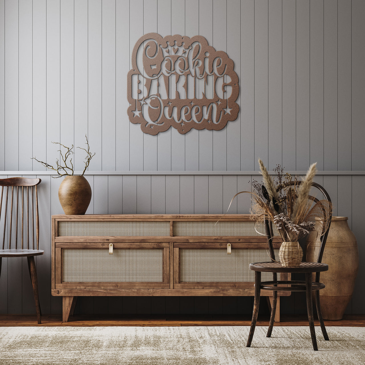 CookieBakingQueen-v3_Steel Wall Art