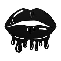 Thumbnail for Dripping lips-2 Steel Wall Art