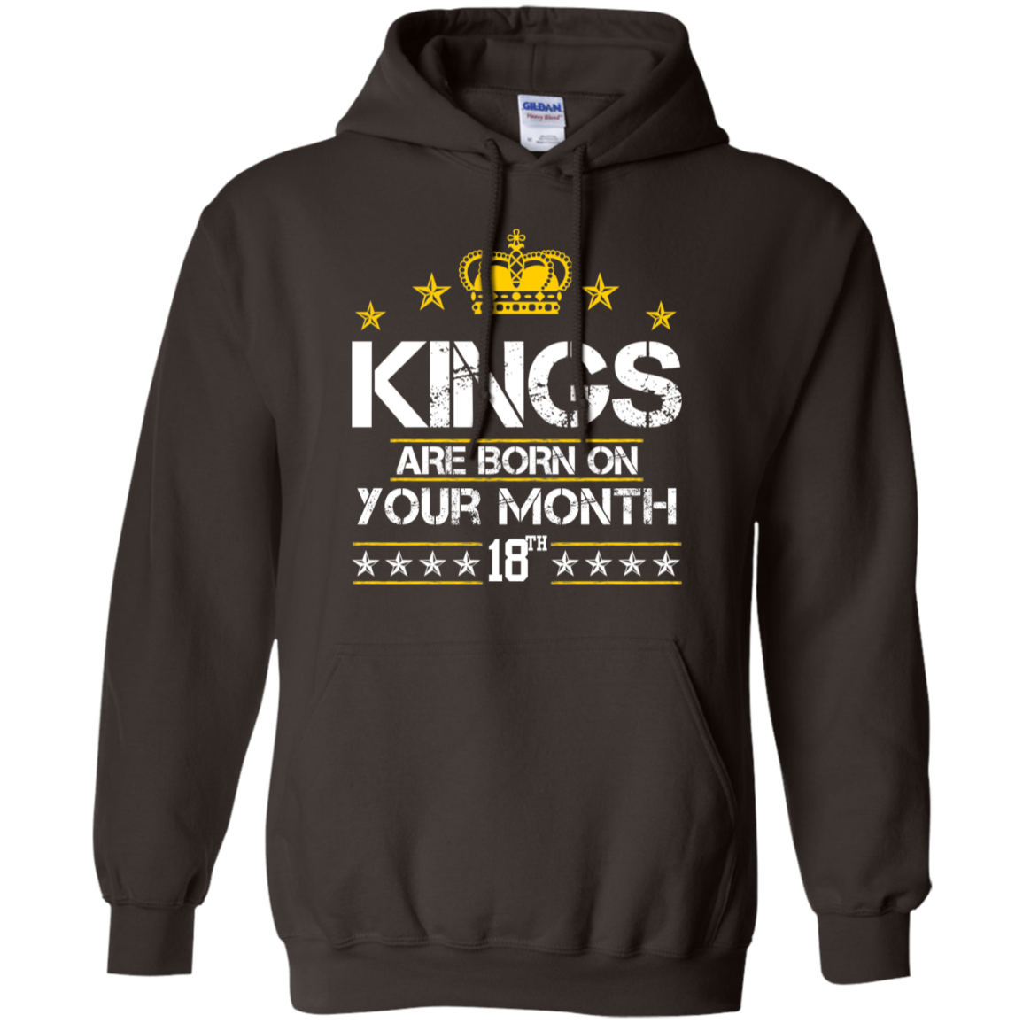 Hoodie-Kings are Born on (your month/date) - JaZazzy 