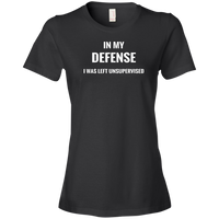 Thumbnail for T-shirt-In My Defense_Left Unsupervised-Black - JaZazzy 