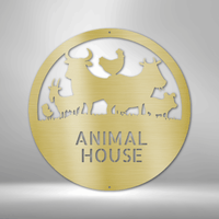 Thumbnail for Animal House Monogram - Steel Wall Art Sign
