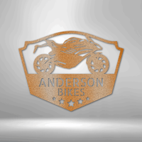 Thumbnail for Bike - Motorcycle Shop Sign  - Steel Wall Art