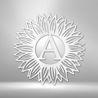 Thumbnail for Sunflower Initial - Steel Sign