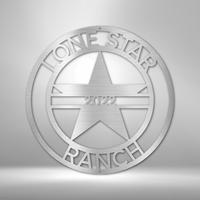 Thumbnail for Lone Star 1 Monogram - Steel Wall Art Sign