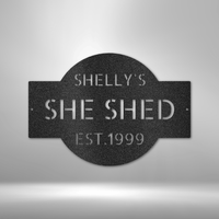 Thumbnail for Steel  Wall Art-Sign, add personalization.