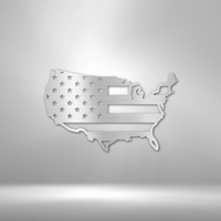 Thumbnail for USA Flag - Steel Sign