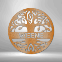 Thumbnail for Personalized Tree of Life - Steel Sign