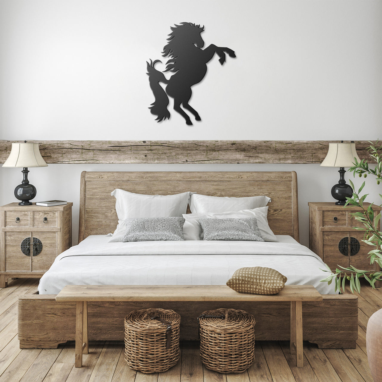 Mustang-Horse 3s2s_Steel Wall Art