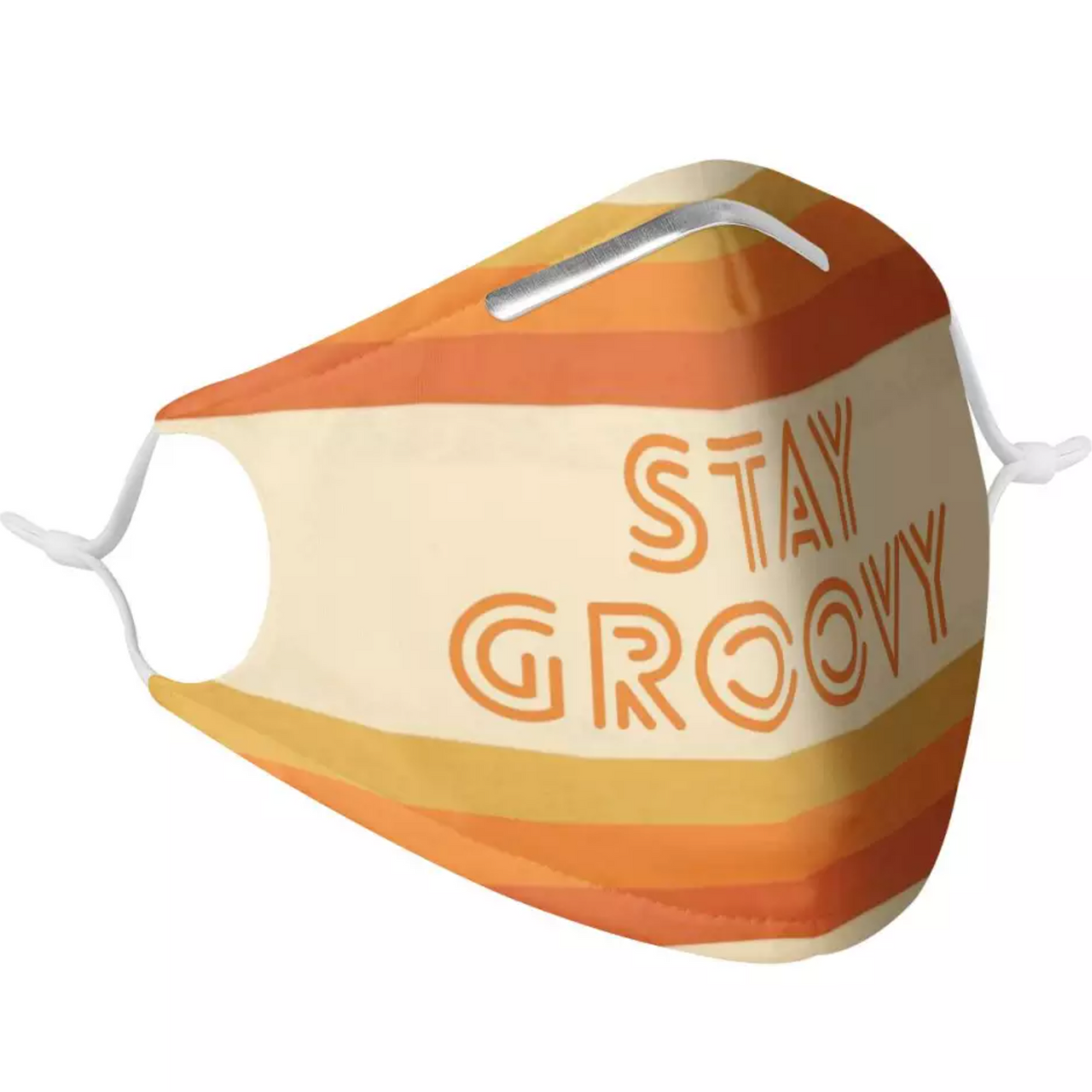 STAY GROOVY - MASK WITH (4) PM 2.5 CARBON FILTERS