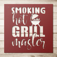 Thumbnail for Smoking Hot Grill v2-Steel Wall Art