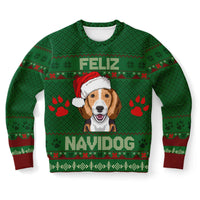 Thumbnail for Feliz Navidog-Beagle-Ugly Christmas Shirt