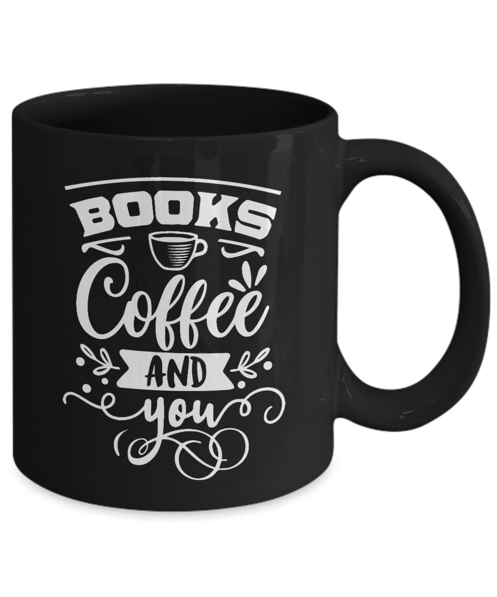 Books coffee and you-fun coffee cup