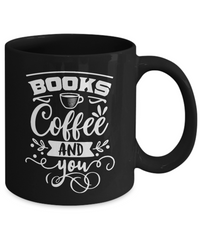 Thumbnail for Books coffee and you-fun coffee cup