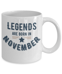 Thumbnail for November-Legends Birthday-Mug 11.oz