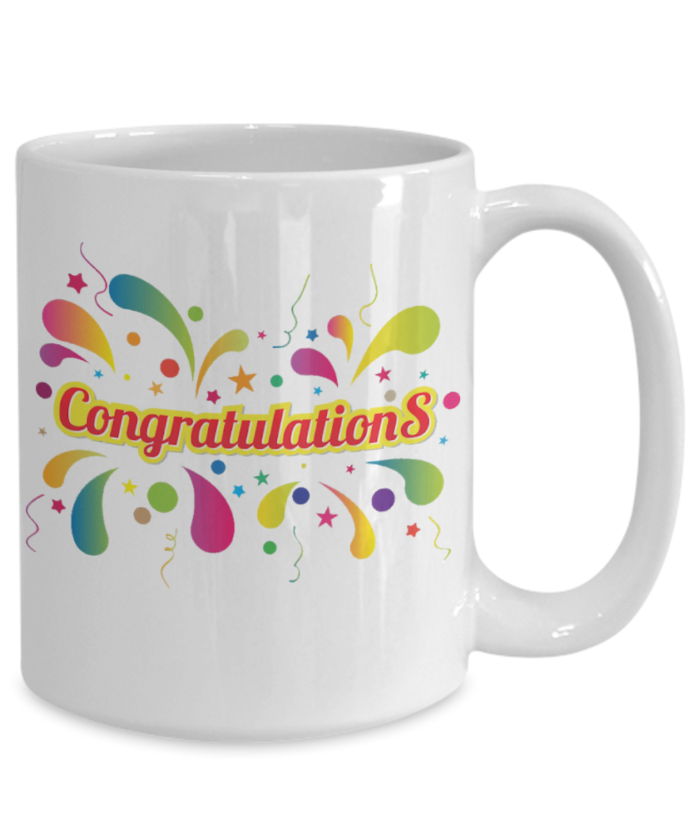 Congratulations Mug Coffee Cup