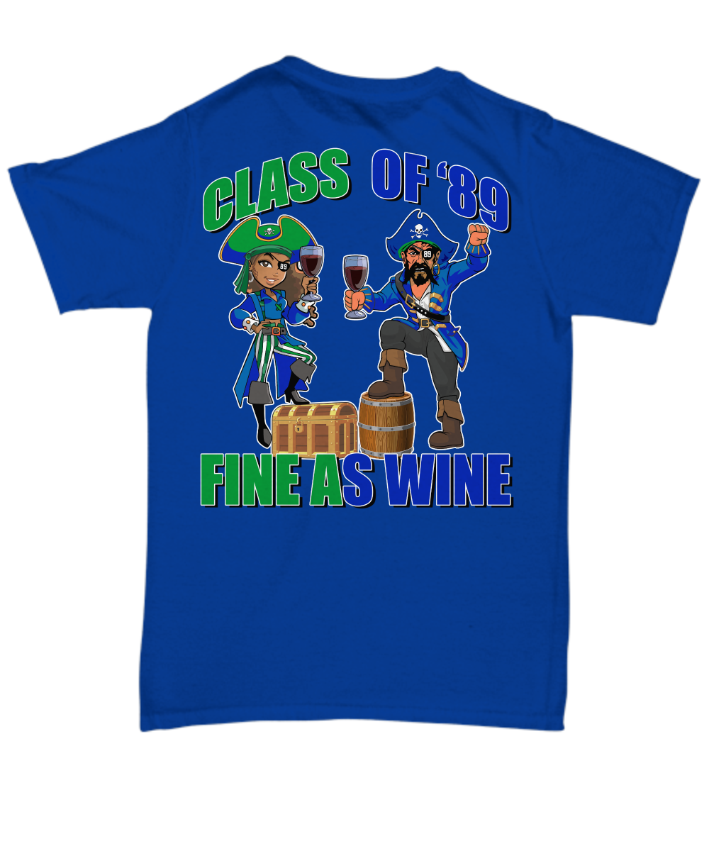South Shore-We Bleed Blue and Green-tee 2 side