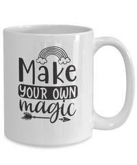 Thumbnail for Inspirational Mug Make your own magic Coffee Cup