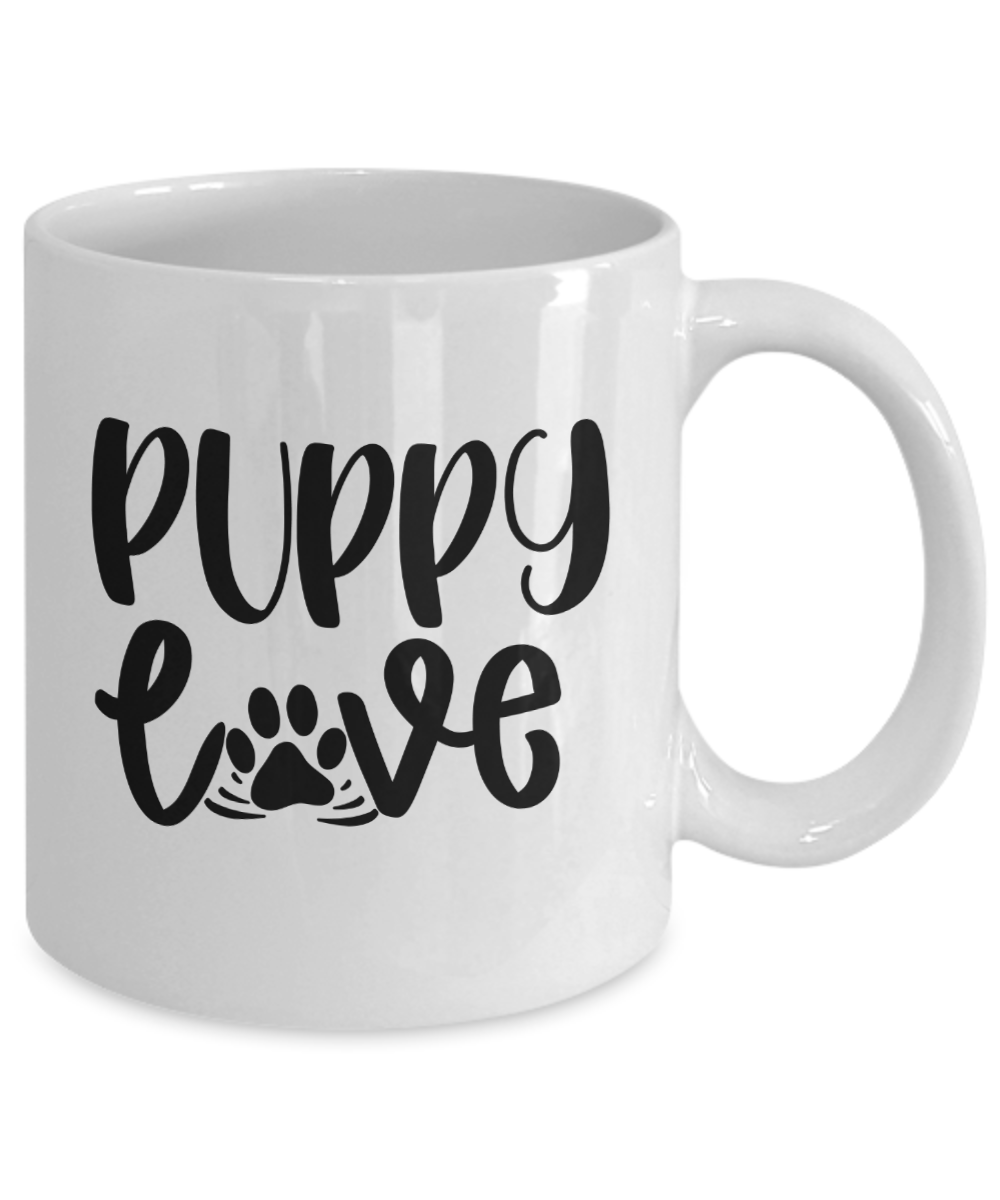 Funny Dog Mug-Puppy Love-Fun Puppy Coffee Cup