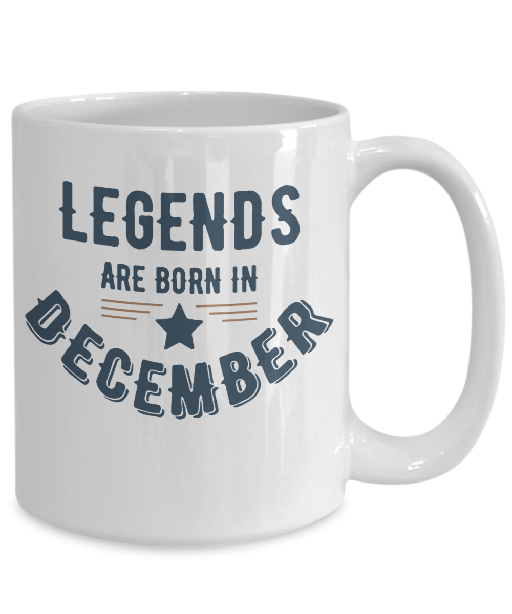 December Legends Birthday-Mug 15.oz