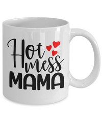 Thumbnail for Hot Mess Mama fun coffee cup v2