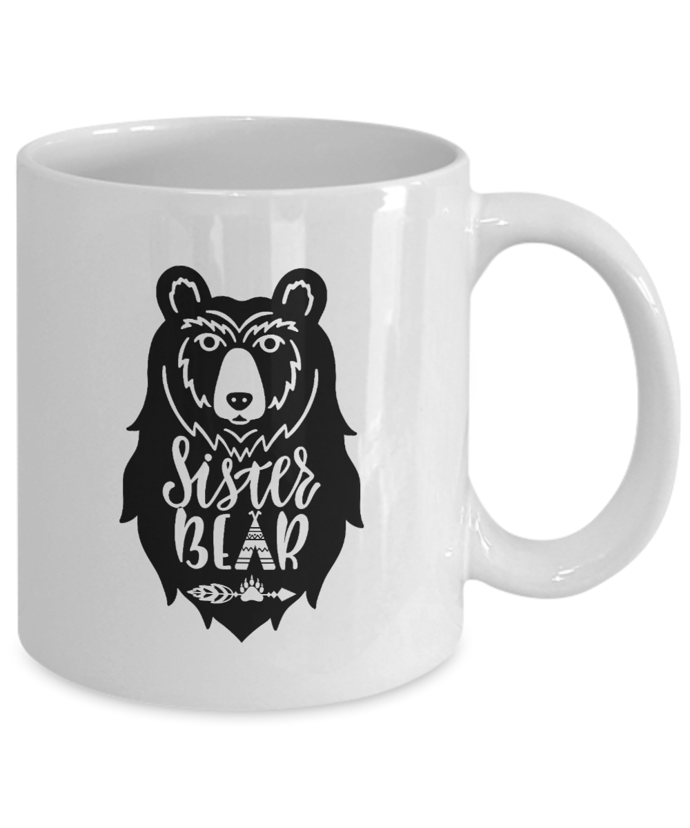 Sister BEAR HEAD Mug 1771