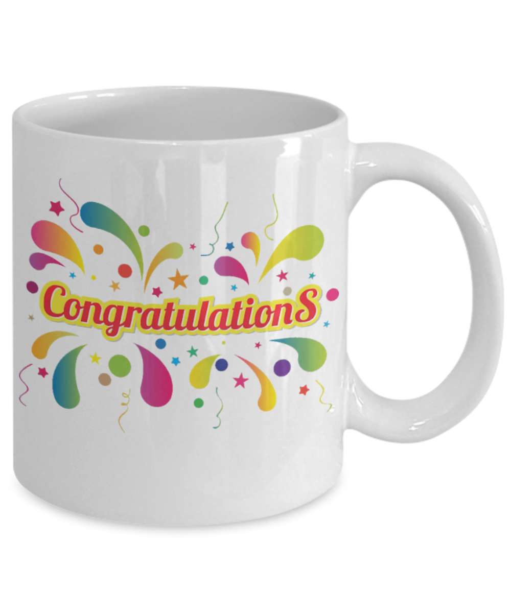 Congratulations Mug Coffee Cup