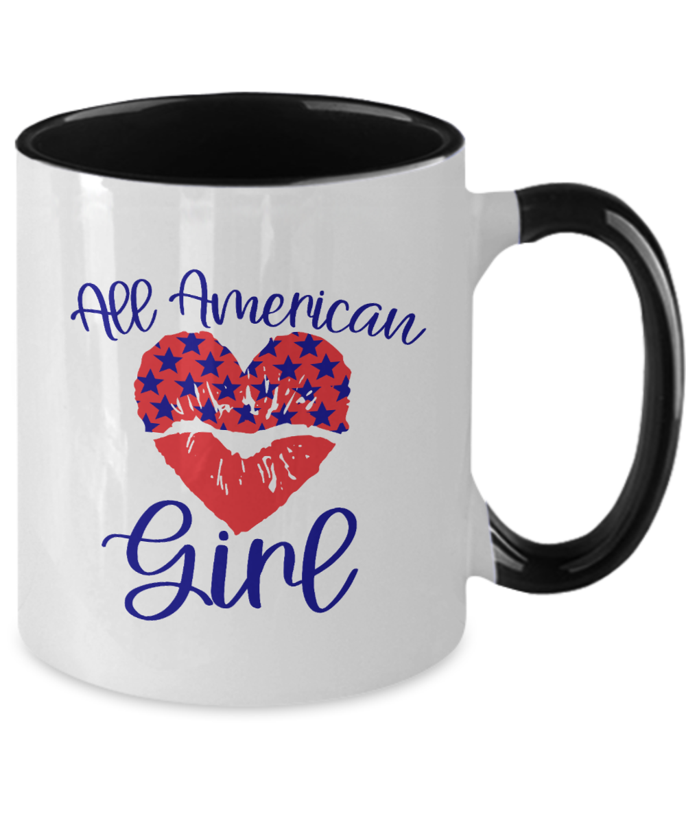 All American Girl-Two Tone Mug