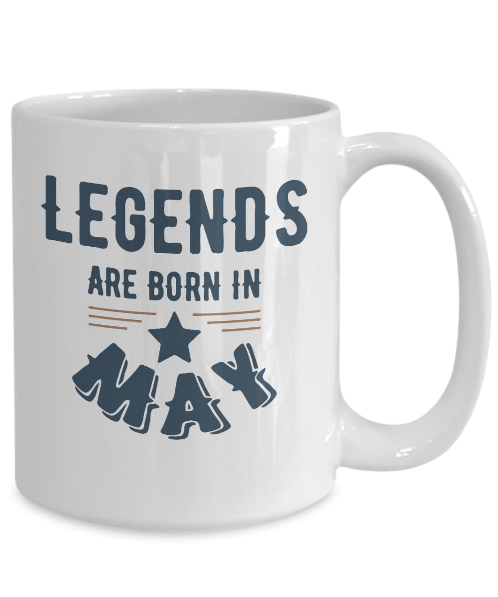 May Legends Birthday Mug 15.oz