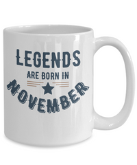 Thumbnail for November-Legends Birthday-Mug 15.oz