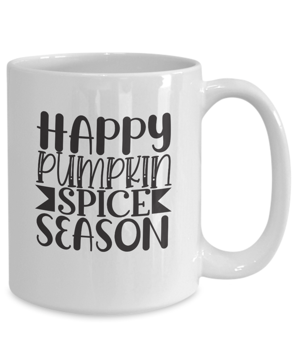 Funny Fall Mug-Happy Pumpkin Spice Season-Funny Coffee Cup